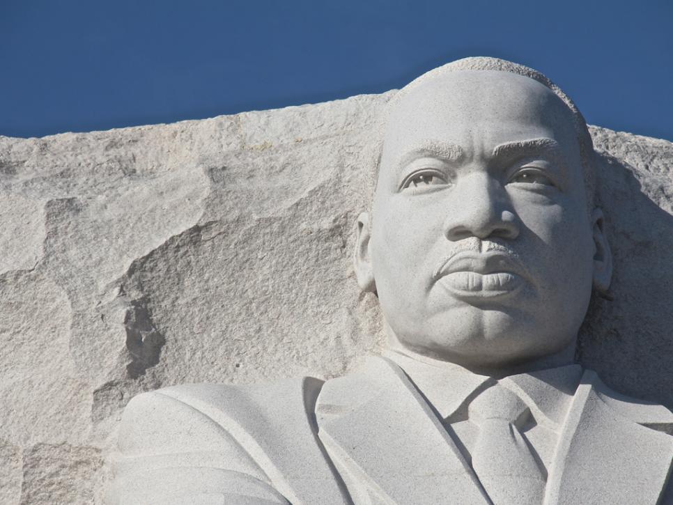 The Martin Luther King Jr. Memorial in Washington, DC.